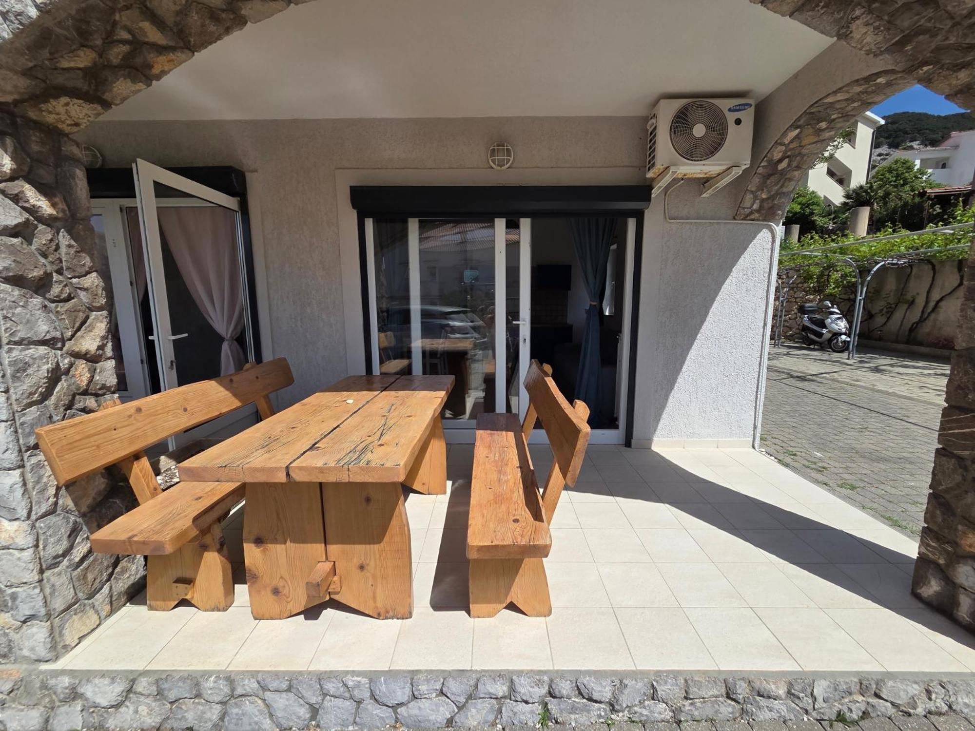 Apartments Leticia Baška Zewnętrze zdjęcie